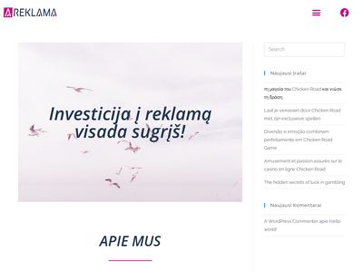 Areklama – Investicija į reklamą visada sugr