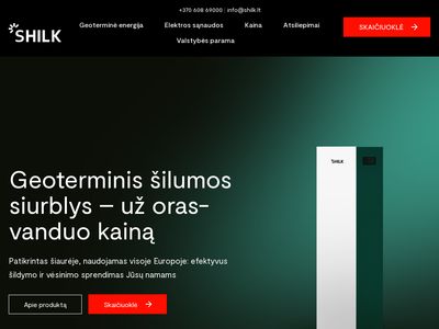 Geoterminis šilumos siurblys – už oras-vanduo kain