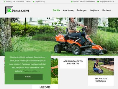 Žaliasis Kampas  www.aplinkotvarka.lt