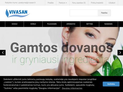 Apsauga nuo saulės –    www.vivasaninfo.lt