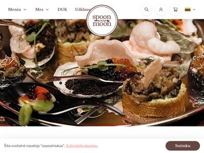 Vieno kąsnio užkandžiai Jūsų šventei – Spoon to The Moon | Spoon