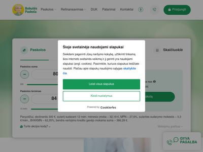 Paskolos ir kreditai internetu | Bobutes Paskola  www.bobutespaskola.