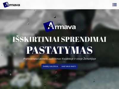 Apie mus  www.armava.lt