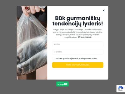 Žuvis, jūros gėrybės, bakalėja ir kulinarija | astuonkojis.lt