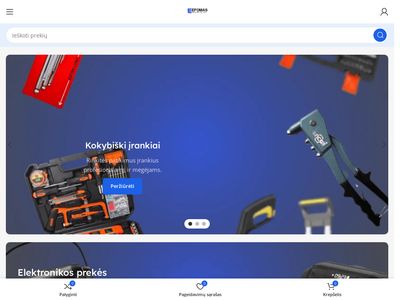 Pradžia – Internetinė įvairių prekių parduotuvė – Efomas.lt