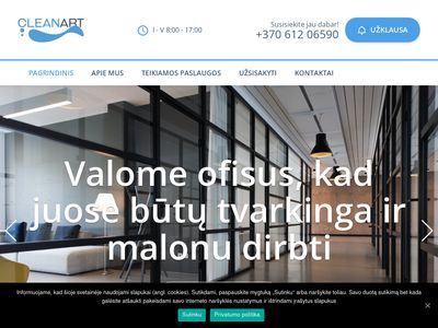 Valymo paslaugos – cleanart.lt  cleanart.lt