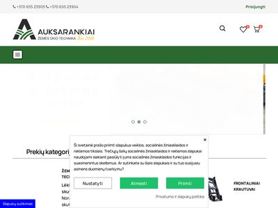 Prekyba žemės ūkio technika | auksarankiai.lt  www.auksarankiai.lt