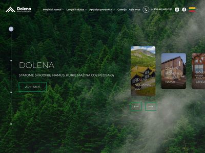 Rąstiniai namai | Dolena  www.dolena.lt