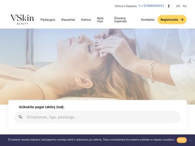 Lazerinės grožio procedūros – VSkin Beauty  vskinbeauty.lt