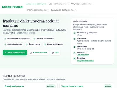 Sodas ir namai | Sodas ir Namai  sodasirnamai.lt