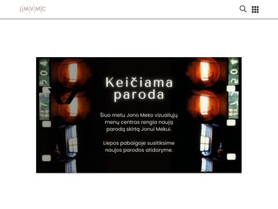 Jono Meko vizualiųjų menų centras  www.mekas.lt