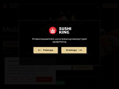 Sushi King – Palangoje ir Kretingoje  sushiking.lt