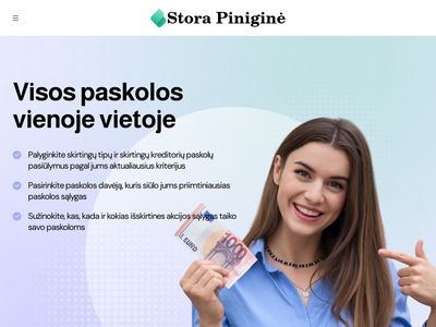 Paskolos | StoraPinigine.lt  www.storapinigine.lt