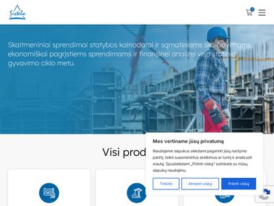 UAB Sistela – statybos darbų sąmatos, kainynai,  normatyvai
