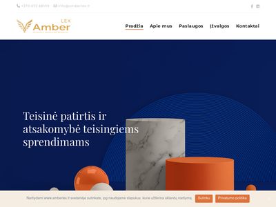 Teisiniai sprendimai – Amber Lex  www.amberlex.lt