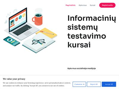 Programinės įrangos testavimo kursai  itkalve.io