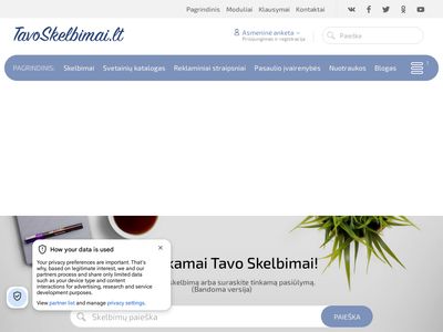 Nemokami Skelbimai Be Registracijos – TavoSkelbimai.lt