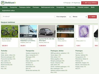 Nemokami skelbimai – Skelbiuosi.lt  www.skelbiuosi.lt