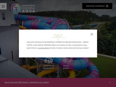 Akvapark.lt | Druskininkų vandens parkas, viešbutis, spa