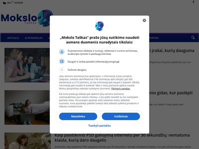 Mokslo Taškas &ndash; Tavo žinių pasaulis!  www.mokslotaskas.lt