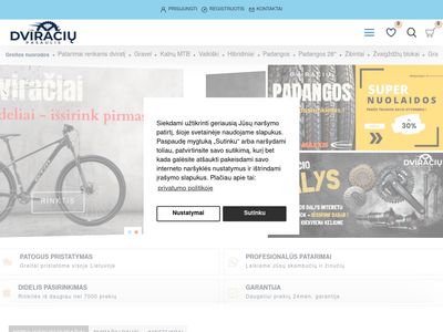 DviraciuPasaulis.lt – Profesionalūs Dviračiai ir Priedai Visai Š
