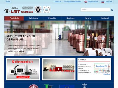 Lietkabelis  www.lietkabelis.lt