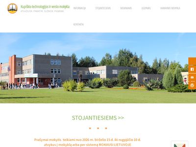 Kupiškio technologijos ir verslo mokykla  www.ktvm.kupiskis.lm.lt