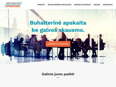 Aktualūs sprendimai | Buhalterinė apskaita be galvos skausmo