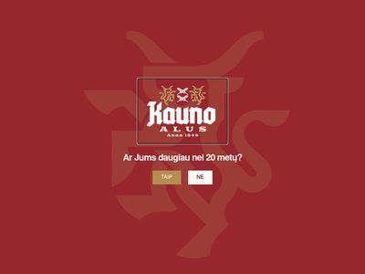 Kauno Alus, Alaus darykla  www.kaunoalus.lt