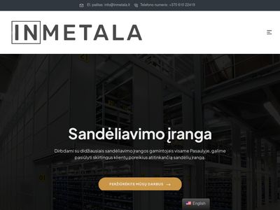 Parduotuvių bei sandėlių įrengimo sprendimai – inmetala.lt