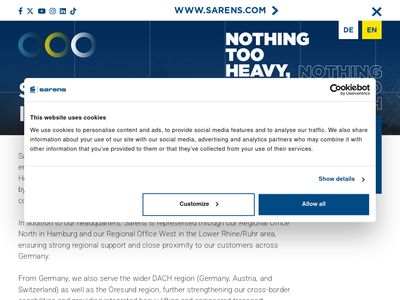 Sarens Corporate
www.sarens.com