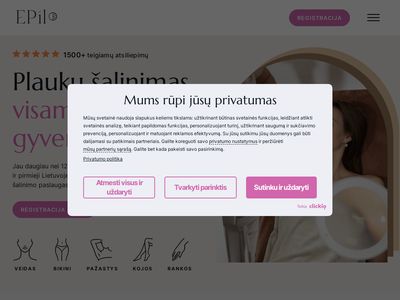 Epil Salonas – Plaukų Šalinimas Visam Gyvenimui