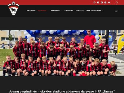 FK „Tauras“, Tauragė  www.fktauras.lt