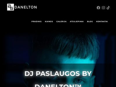 DJ Paslaugos Ir DJ Pramogos | DJPASLAUGOS.COM  www.djpaslaugos.com