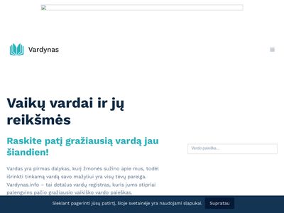 Vardai ir Vardų Reikšmės – Išsamiausias Vardų Registras Lietuvoje