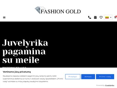 Juvelyrikos namai "Fashion Gold" | fashiongold.lt