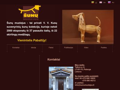 Šunų muziejus-vienintelis Pabaltijy!  www.sunumuziejus.lt