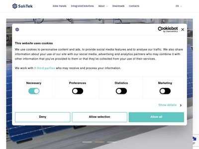 Saulės moduliai ir saulės elektrinės | SoliTek  www.solitek.lt