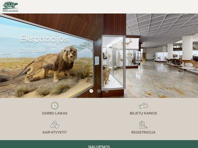 Titulinis – Kauno zoologijos muziejus  www.zoomuziejus.lt