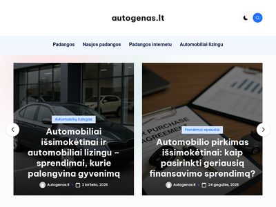 Automobilių naujienos | Viskas apie automobilius – Informacinis