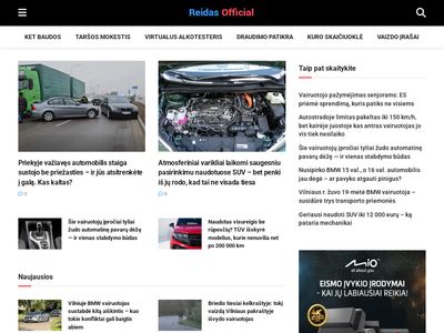 Lietuvos vairuotojų portalas – Reidas Official  reidasofficial.lt