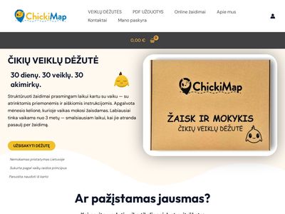 Skaitmeninės mokymosi užduotys vaikams.  | ChickiMap