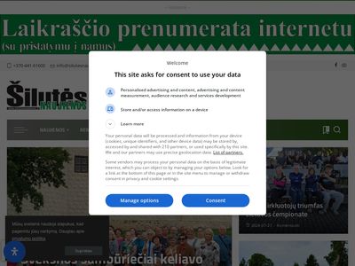 Šilutės Naujienos  www.silutesnaujienos.lt