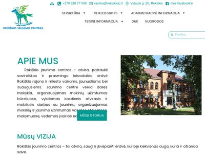 Rokiškio Jaunimo Centras | Rokiškio jaunimo centras