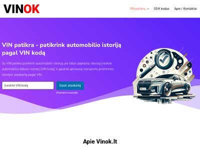 VIN patikra | VINOK.lt  vinok.lt