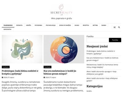 SecretBeauty.lt – Kosmetika Internetu už Gerą Kain