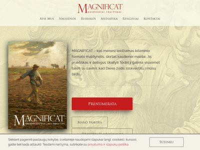 Magnificat  www.magnificat.lt