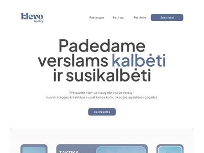 Komunikacijos agentūra klevo Agency  klevoagency.lt