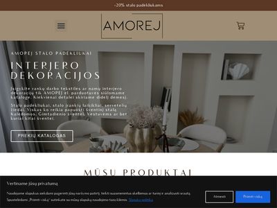 AmoreJ stalo padėkliukai – AMOREJ.LT  amorej.lt