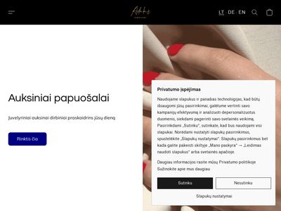 Auksiniai papuošalai teisingomis kainomis  auksiniaipapuosalai.lt